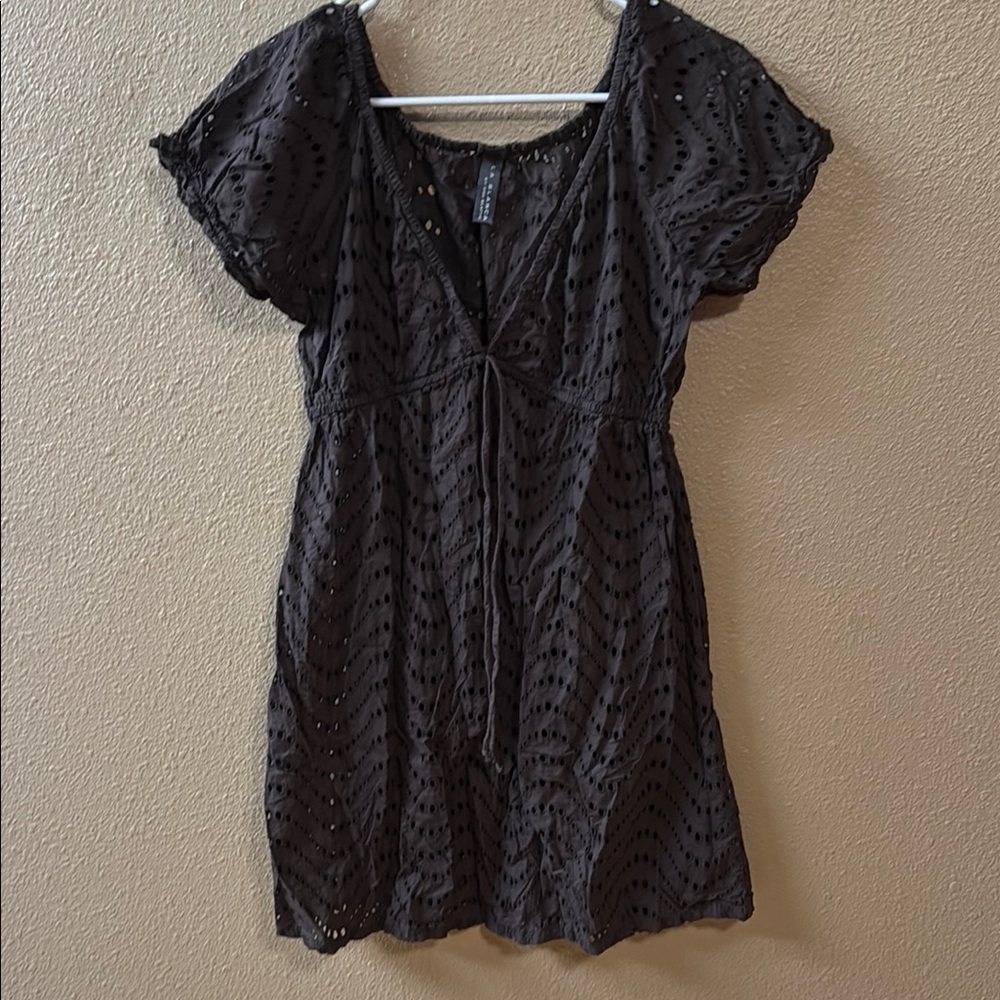 La Blanca brown Swim Coverup